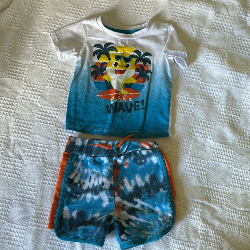 Baby Shark Two Piece Toddler Set